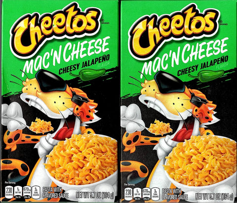 Cheetos Mac'n Cheese - Cheesy Jalapeno Flavor (Pack of 2)