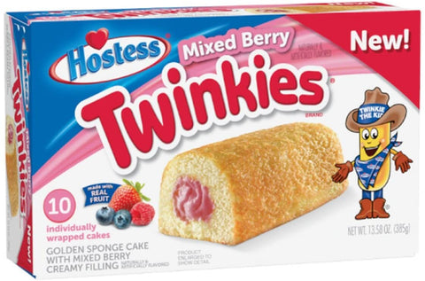 Hostess Mixed Berry Twinkies 13.58oz / 385gr Limited Edition