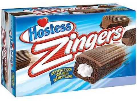 Hostess Zingers Devils Food (Creamy Filling, 10 Sticks)