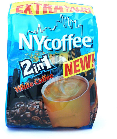 NY Coffee 2 in 1 Sachets 12 Pack x 10 (120 Sachets)